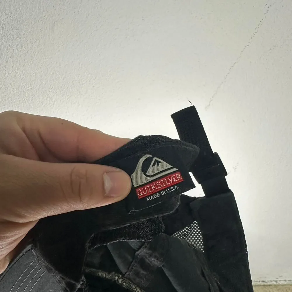 rare vintage Quiksilver Men's Black Hat